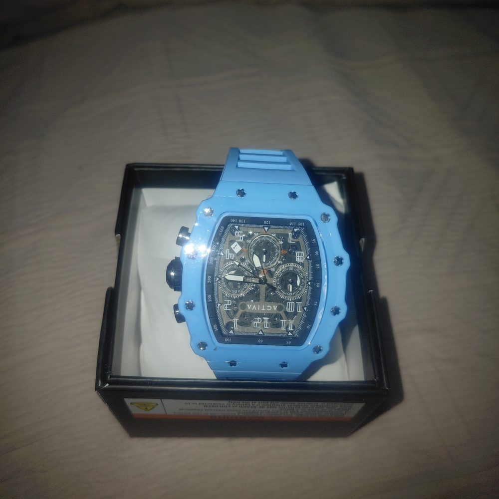 Invicta Blue and Black Men's Watch
